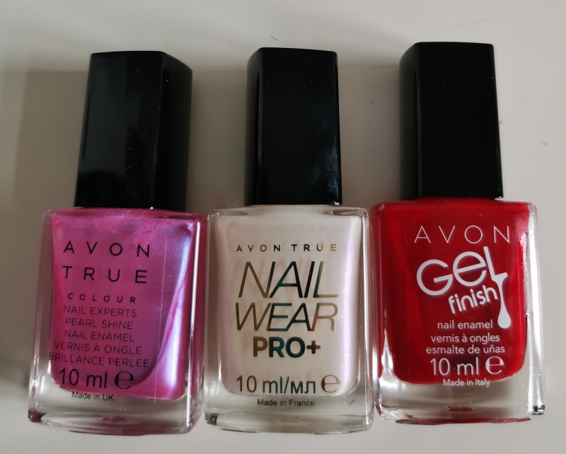 AVON   GEL SHINE Nagellack (3-er) Set (Ausstellungsstücke)